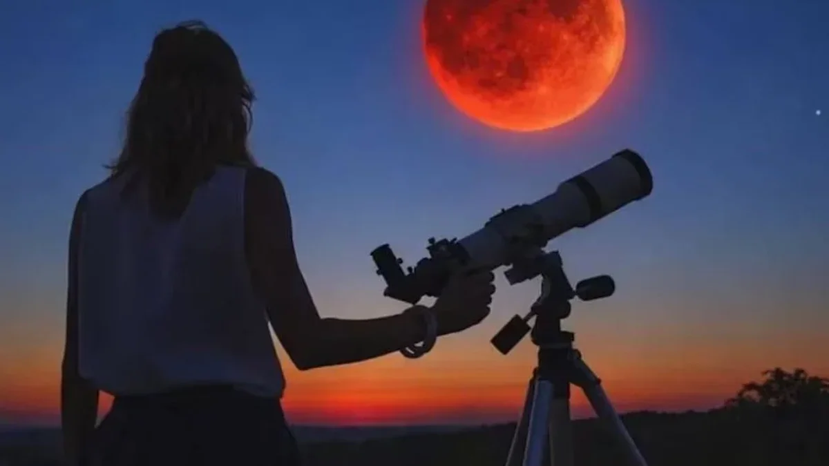 Luna de sangre: cómo ver en Mendoza el eclipse total de la próxima madrugada
