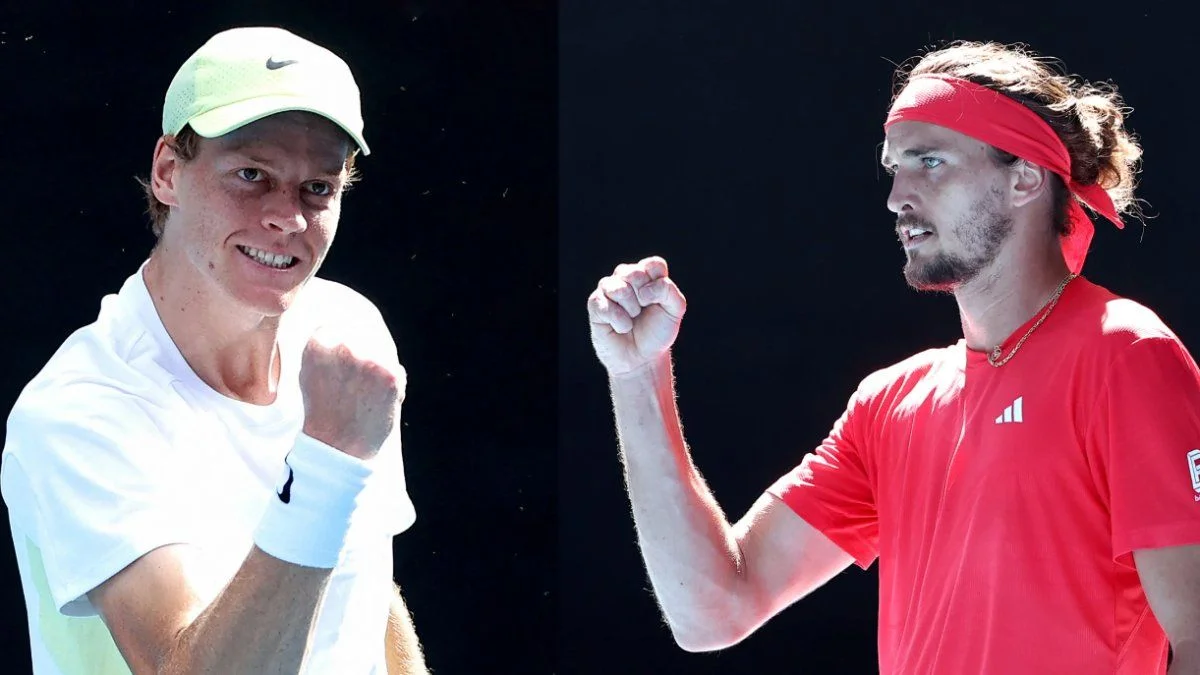 Se juega la final del Abierto de Australia: hora y TV de Jannik Sinner vs. Alexander Zverev