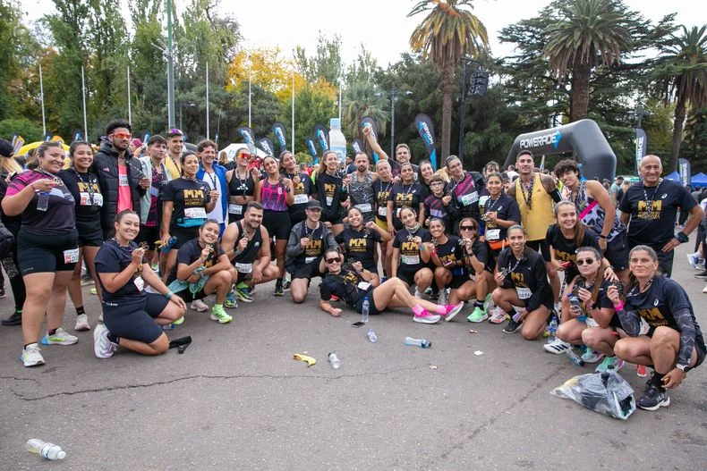 Tres categorías vibraron en la Maratón Internacional Mendoza.