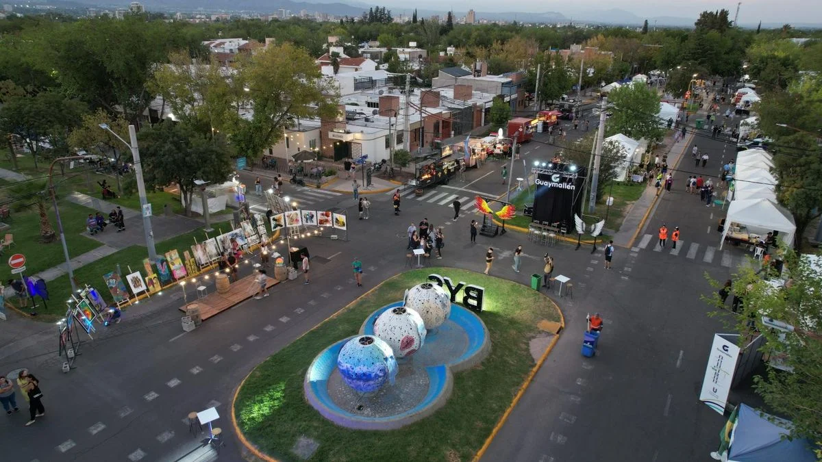 En Guaymallén: hoy comienza el Paseo de las Burbujas y Sabores del Mundo