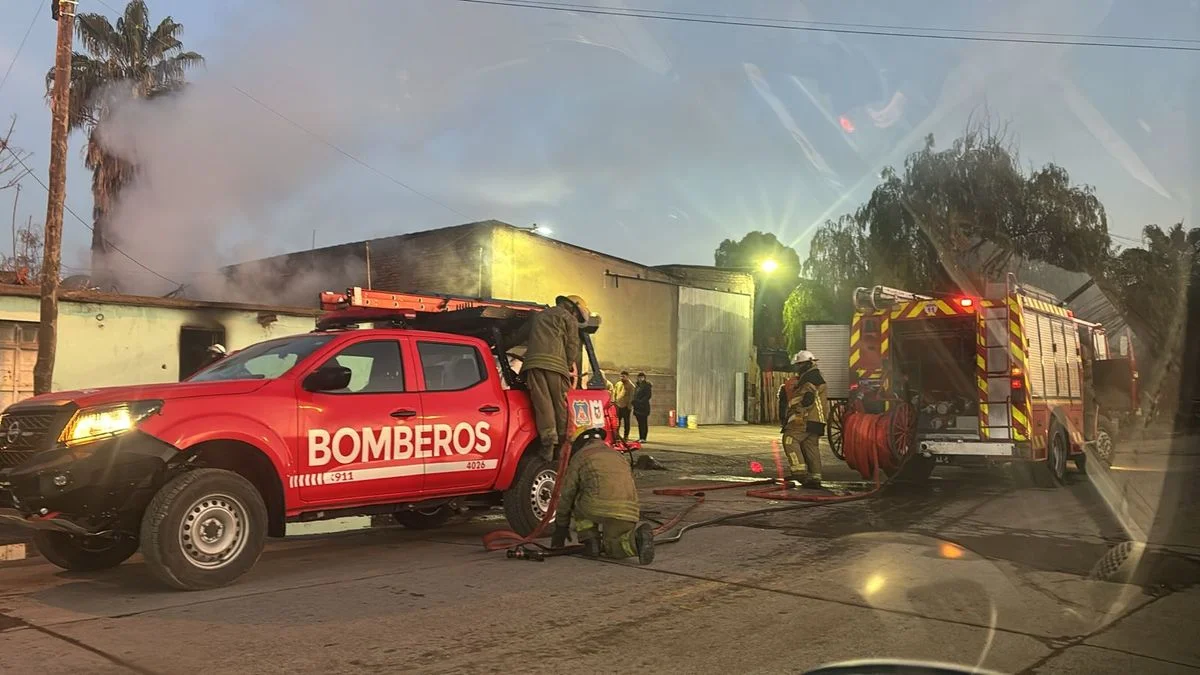 Sufrió graves quemaduras en un incendio en su casa de un barrio de Las Heras