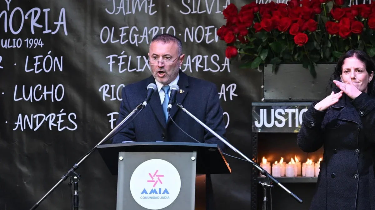 El presidente de la AMIA aseguró que "Irán es el máximo responsable del atentado que asesinó a 85 inocentes"