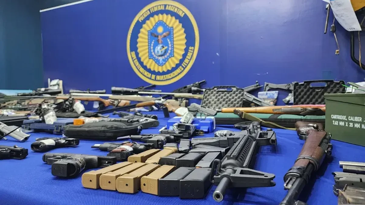 Desarticulan una red nacional que traficaba armas a países limítrofes: operaba en Mendoza y otras provincias