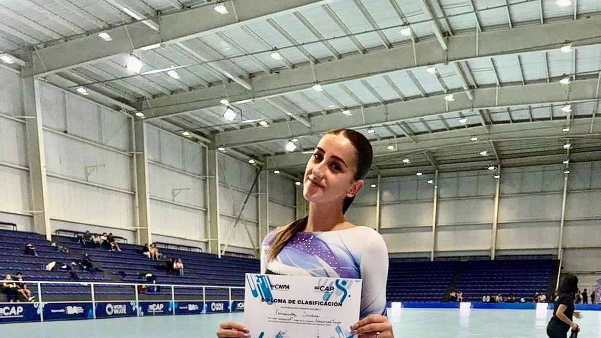 Patín: Indira Fernández, la mendocina que brilló en Buenos Aires
