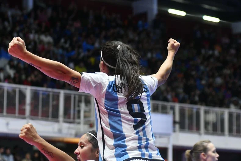 Ana Ontiveros, presencia mendocina en la Selección argentina.