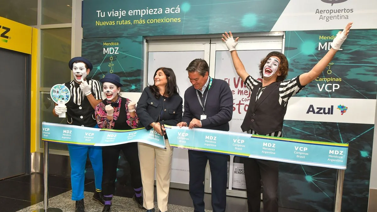 Nuevos vuelos directos entre Mendoza y Campinas de Brasil