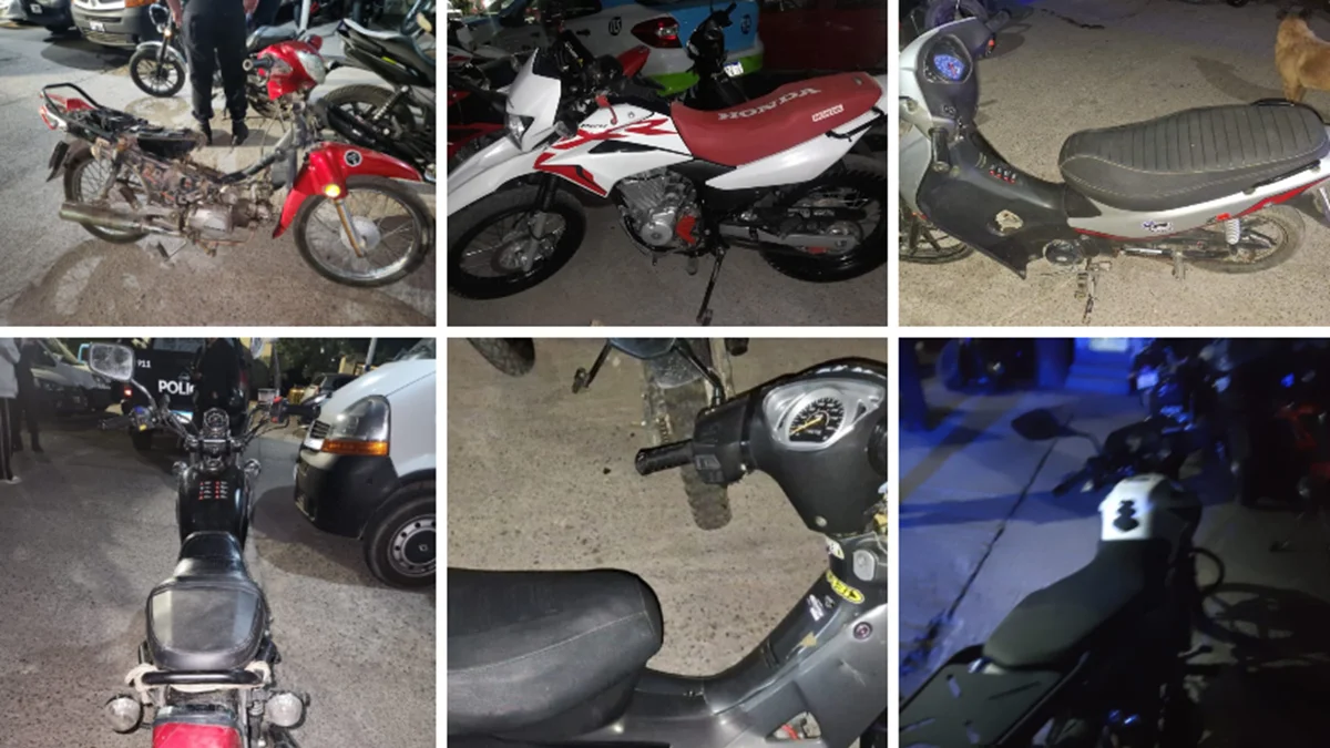 Uno sin casco, otro sin luces: así cayeron 10 motos en controles en Maipú