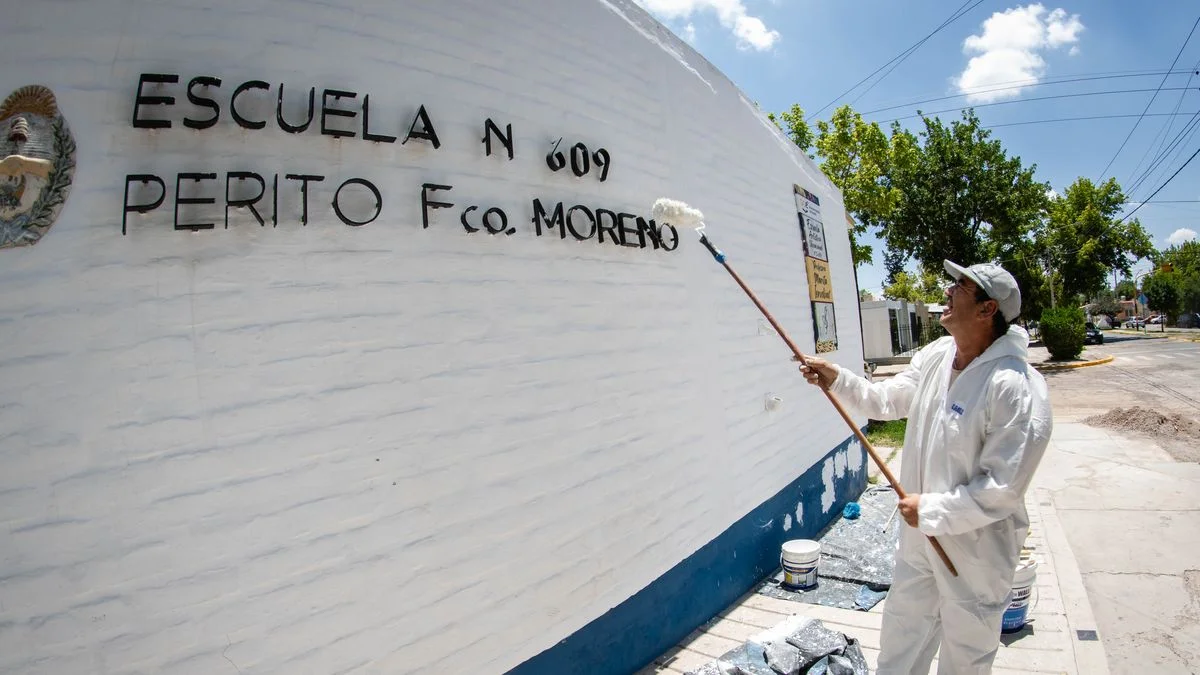 Harán obras en más de 160 escuelas mendocinas durante las vacaciones de invierno