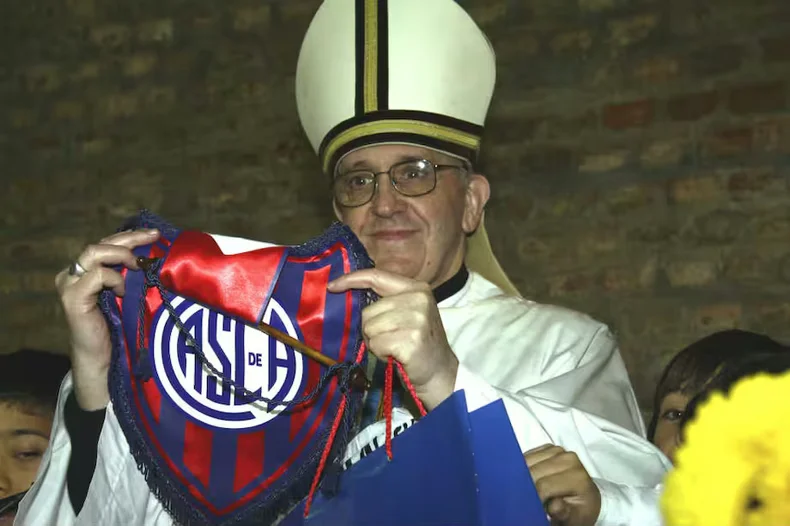 El Papa Francisco, un apasiado por San Lorenzo.