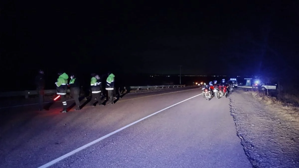 Trágico accidente en Tunuyán: un motociclista murió tras caer a un barranco