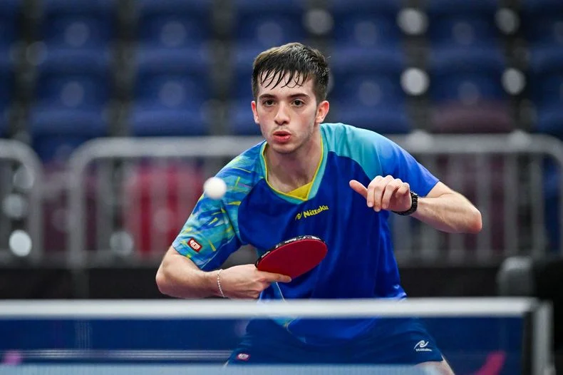 Santiago Lorenzo competirá en el Mundial de tenis de mesa.