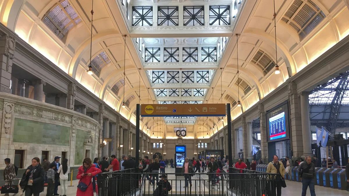 Amenaza de bomba en la estación Retiro
