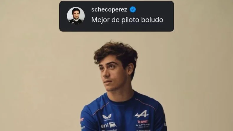 El comentario de Checo que encendió las redes. 