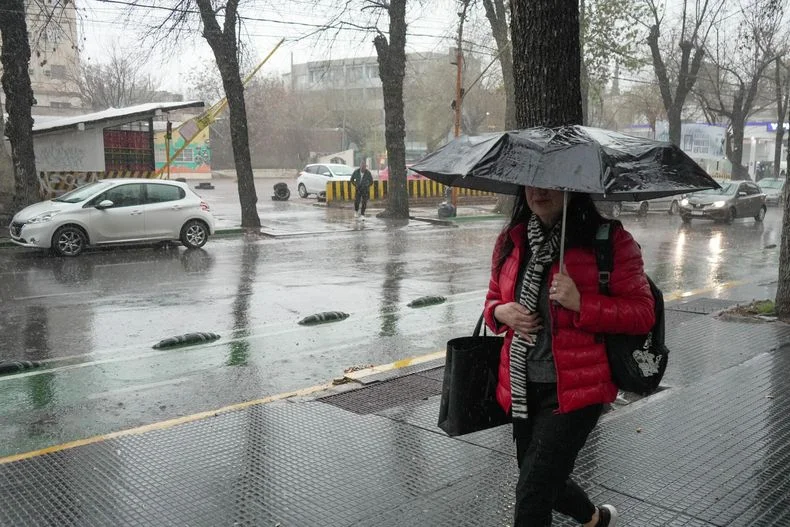 Las tormentas causaron estragos en Mendoza.
