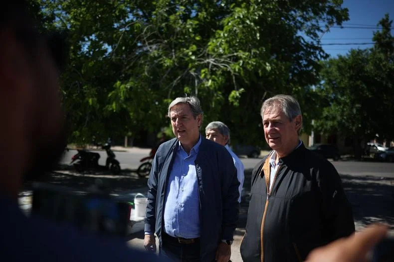Emir y Omar Félix, los líderes del peronismo en San Rafael. 