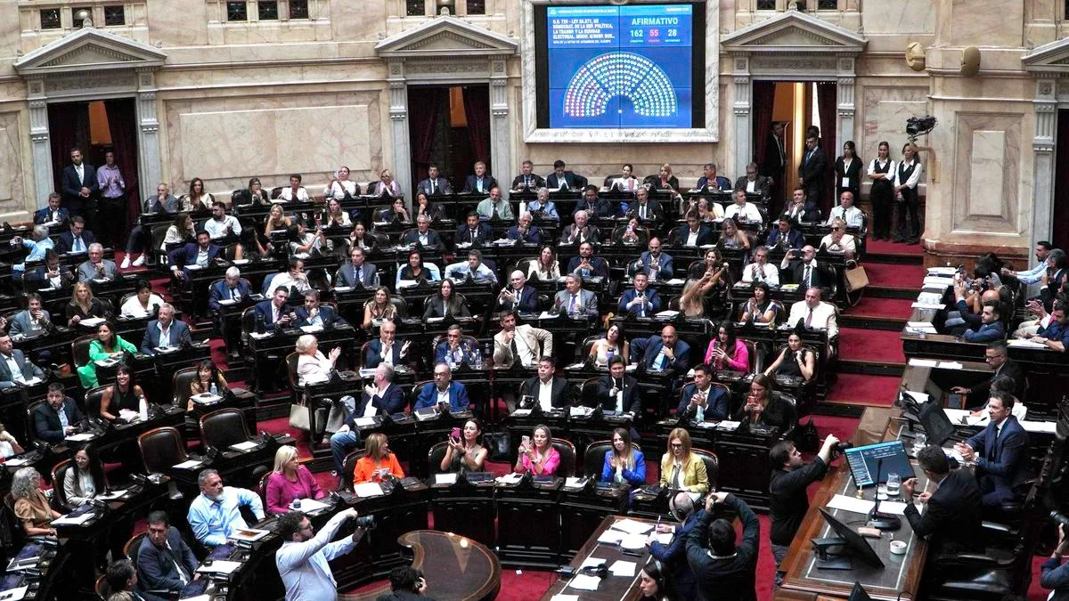 El Congreso aprobó la suspensión de las elecciones PASO y festeja Javier Milei