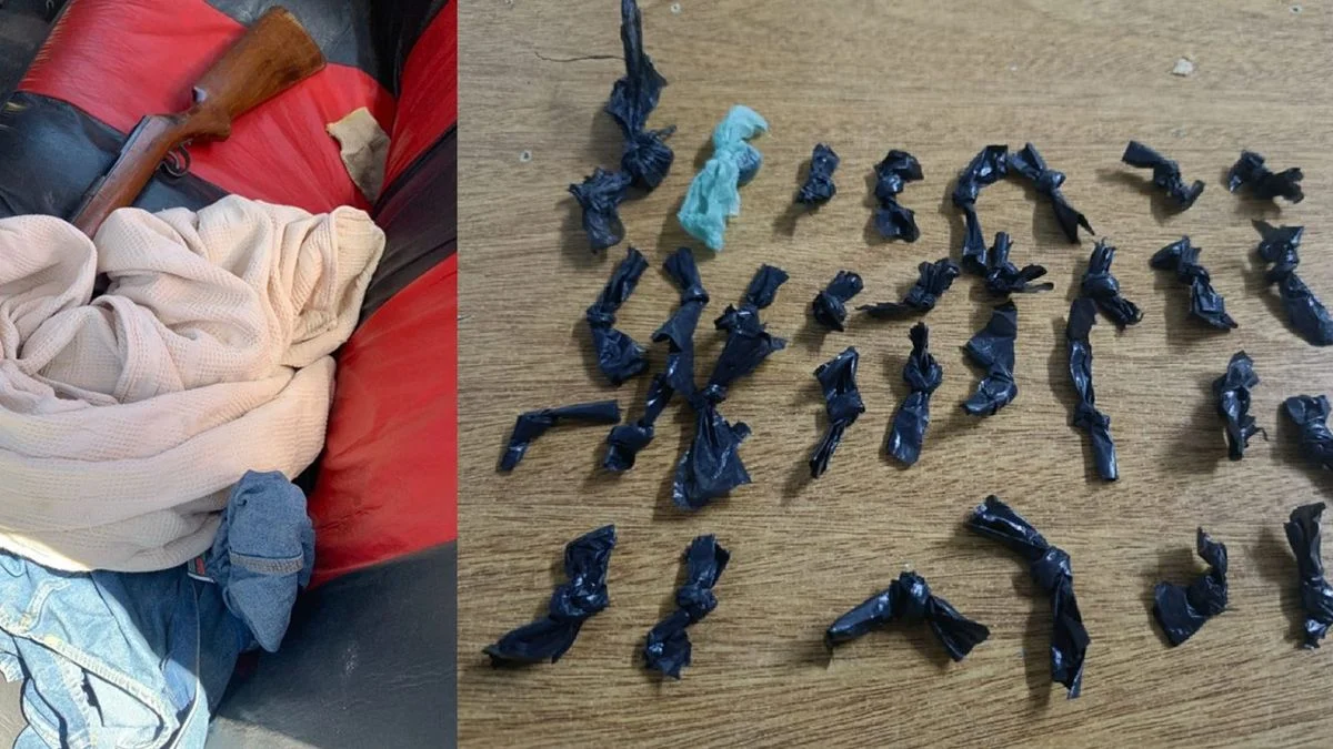 Secuestran una escopeta en Luján de Cuyo e incautan 33 paquetes de cocaína en Godoy Cruz
