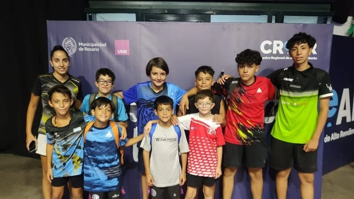 Masiva presencia mendocina en la Selección argentina de tenis de mesa