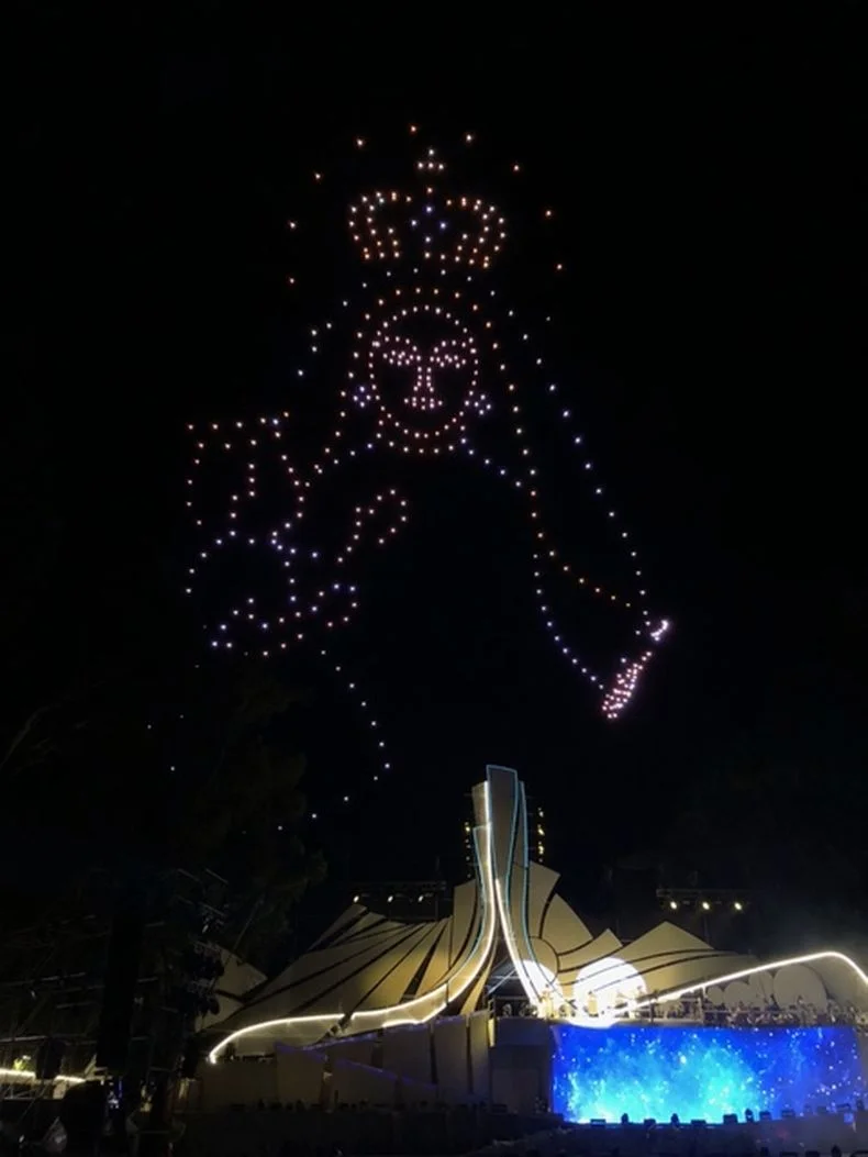 La Virgen de la Carrodilla en el cielo sanrafaelino.