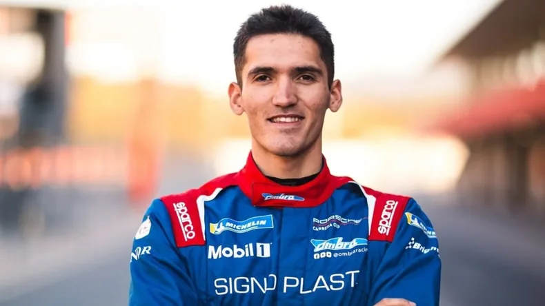 El argentino Luciano Mart&iacute;nez correr&aacute; la Porsche Supercup.