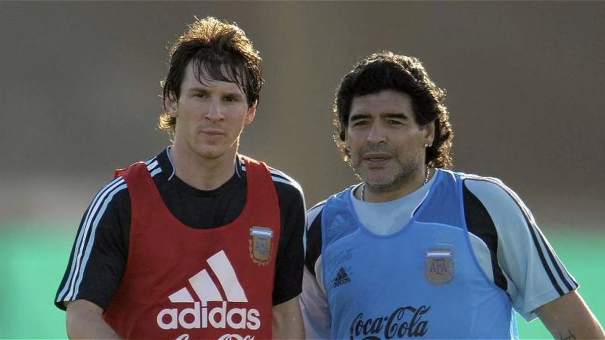 La inédita revelación sobre la relación entre Lionel Messi y Diego Maradona en el Mundial 2010