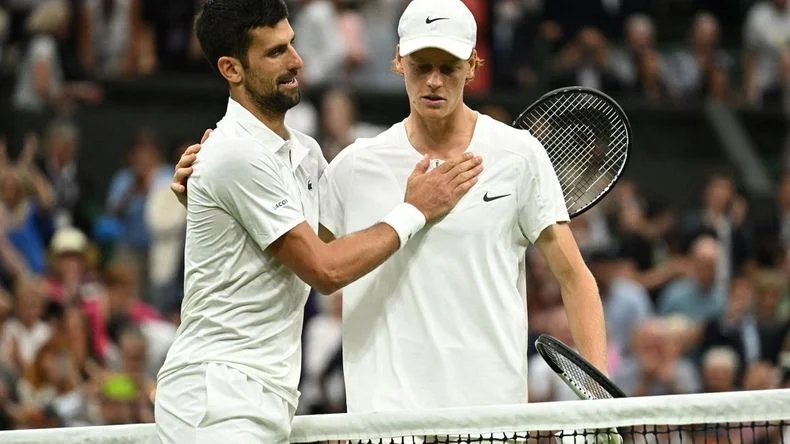 Novak Djokovic y Jannik Sinner se volverán a cruzar en semifinales de Wimbledon