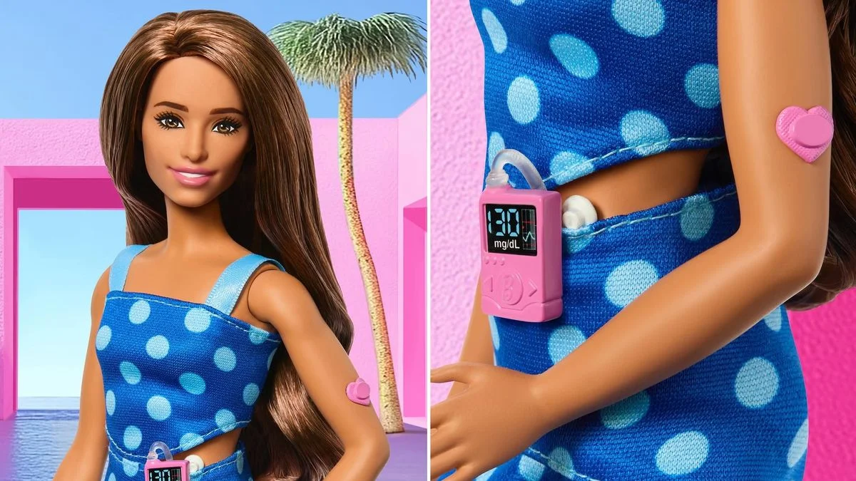Mattel presenta una nueva Barbie con diabetes tipo 1