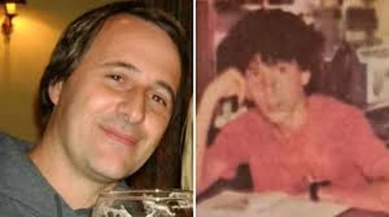 Cristian Graf y  Diego Fernandez Lima, desaparecido en 1984. 