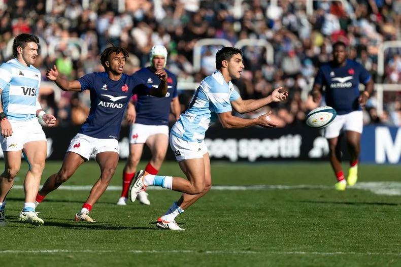 Los Pumas recibieron a Francia en el Estadio Malvinas en 2024