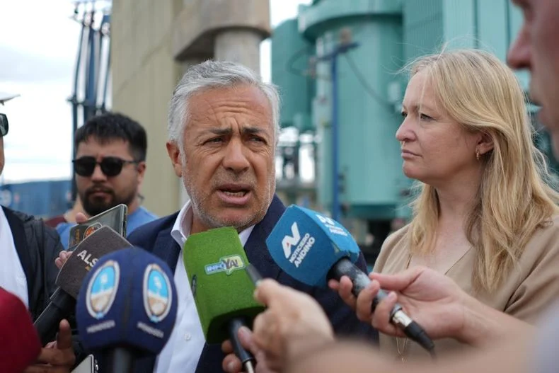El gobernador Alfredo Cornejo estuvo en San Rafael.&nbsp;