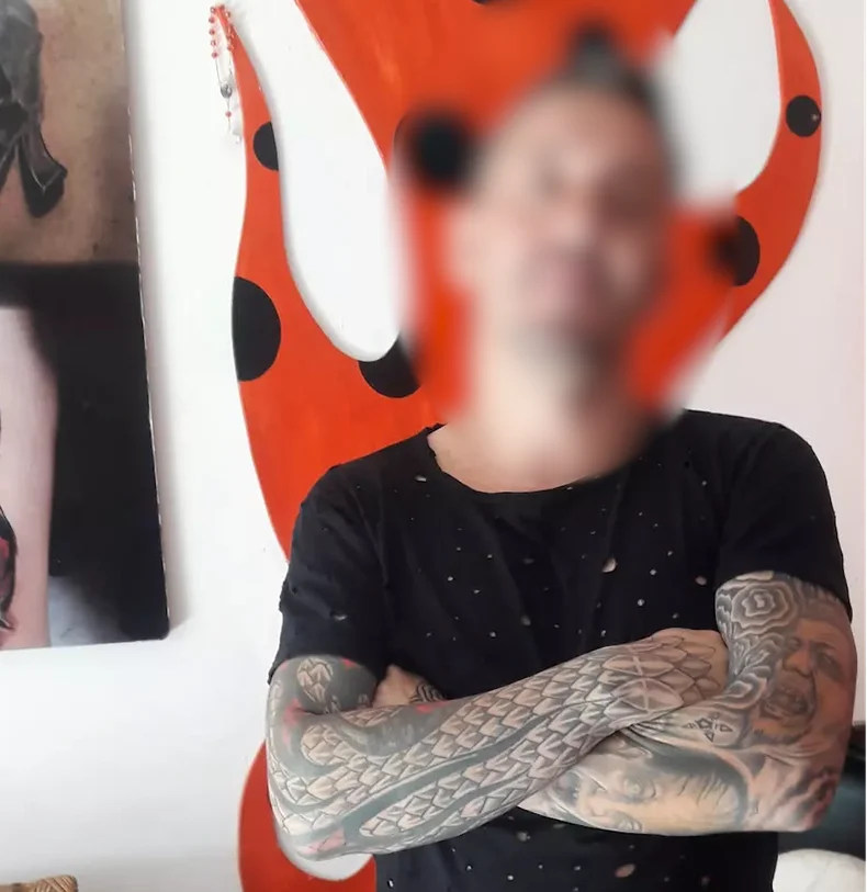 Tatuador aprehendido en Maipú
