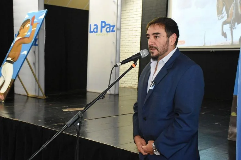 Fernando Ubieta, intendente de La Paz.