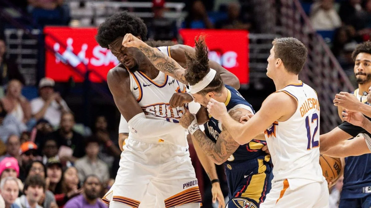 "David contra Goliat" en la NBA: la salvaje pelea entre Alvarado y Williams que terminó en expulsión