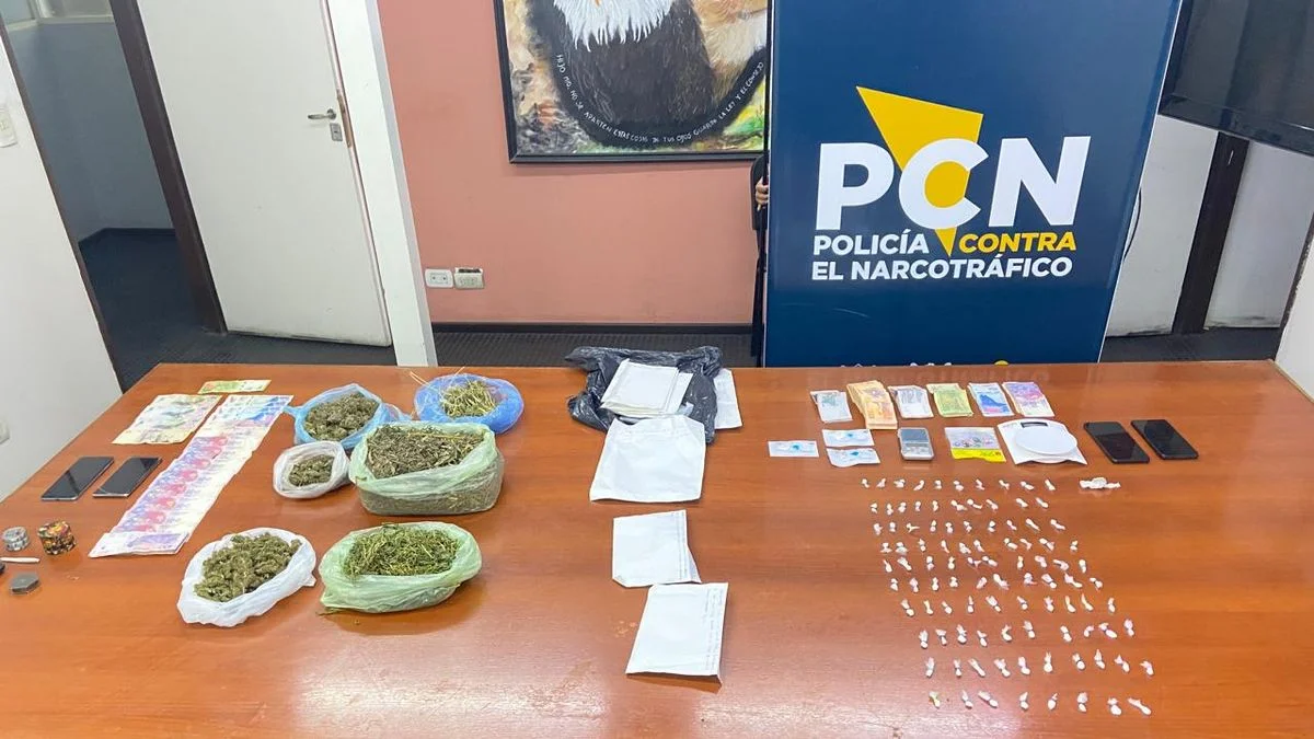 Allanamientos en Godoy Cruz en un operativo conjunto de fuerzas de seguridad contra el narcotráfico