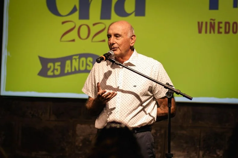 El presidente del Fondo Vitivinícola, Bernardo Lanzilotta