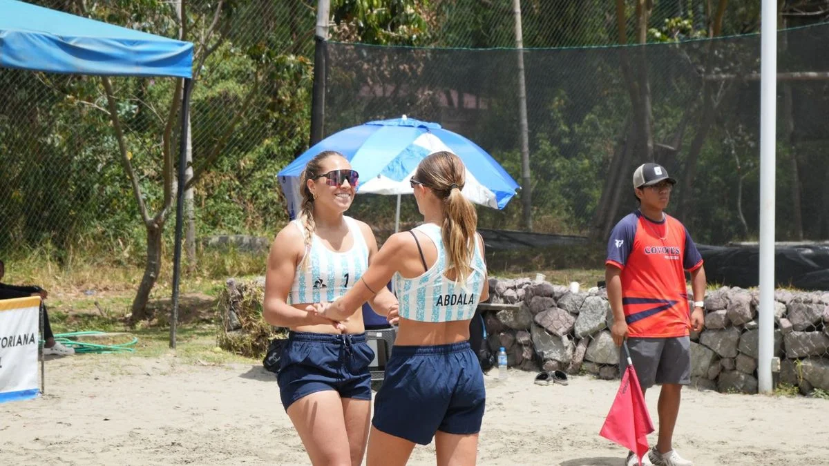 Beach Vóley: Victoria Sancer cerró una gran actuación en el Clasificatorio U21
