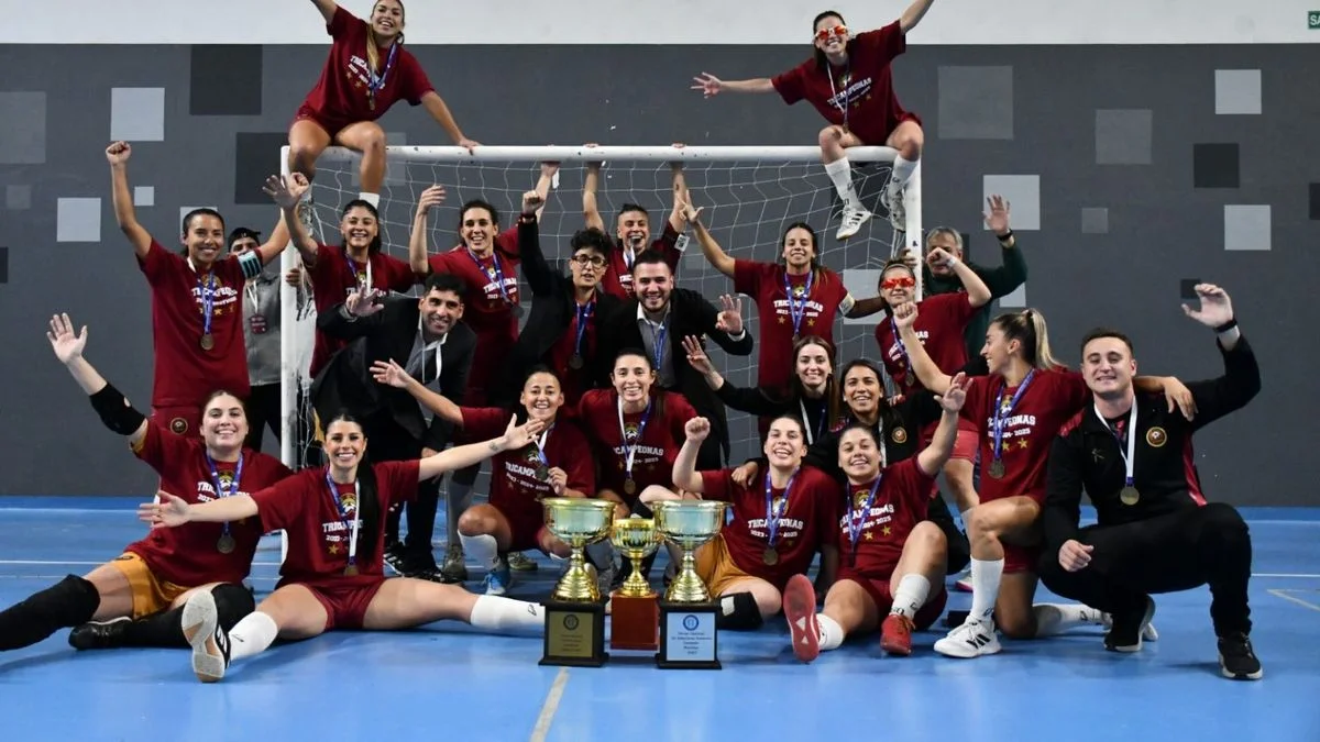 La Selección de Mendoza se coronó tricampeona de fútbol de salón