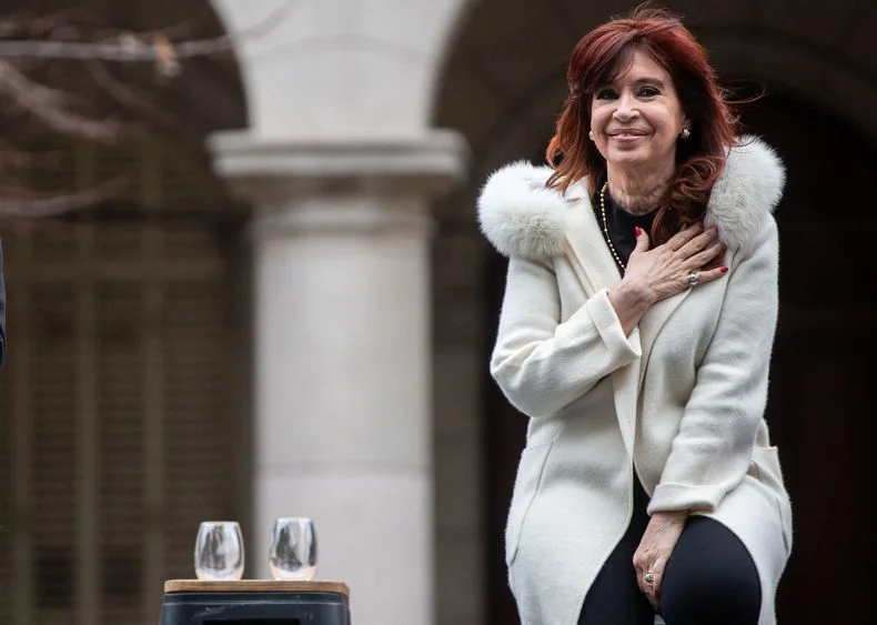 Cristina Fern&aacute;ndez de Kirchner, presa.