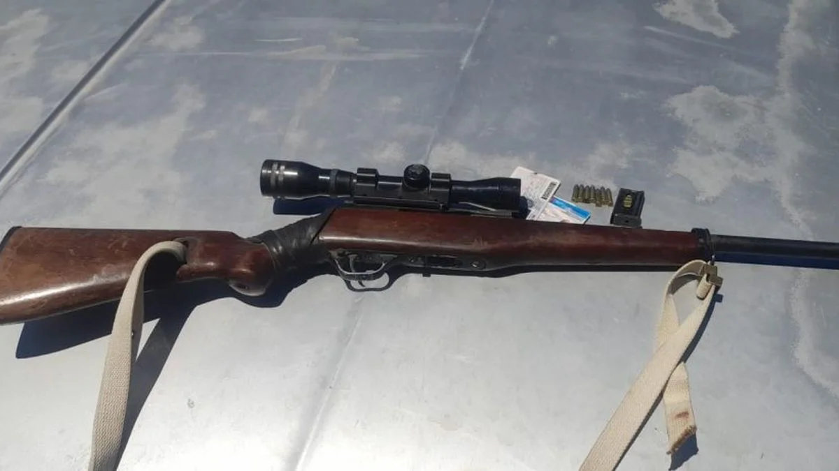 Tenencia ilegal de armas: le secuestraron un rifle durante un control en General Alvear