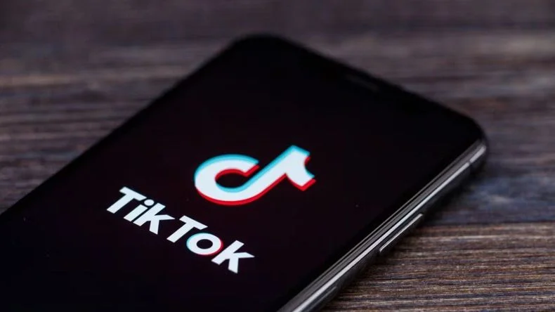 La red social TikTok.