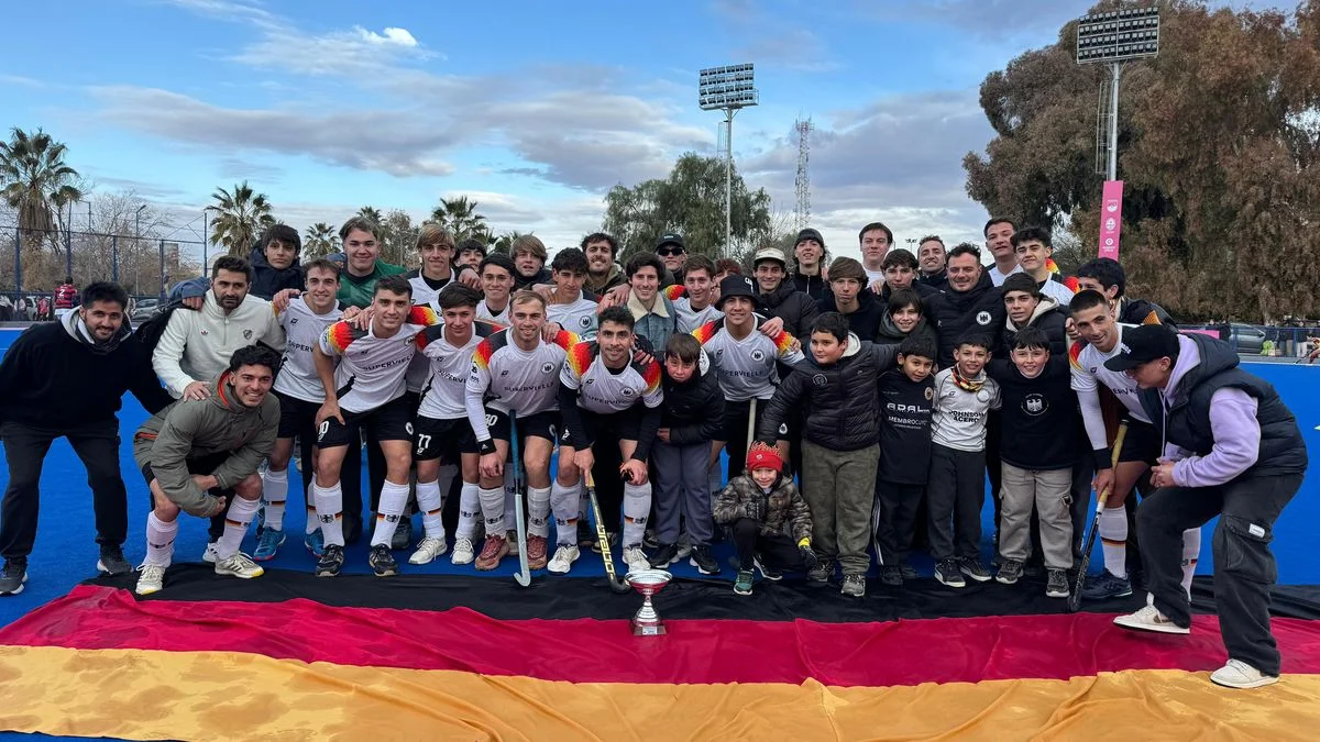 Alemán y Los Tordos son los reyes del Apertura de hockey sobre césped