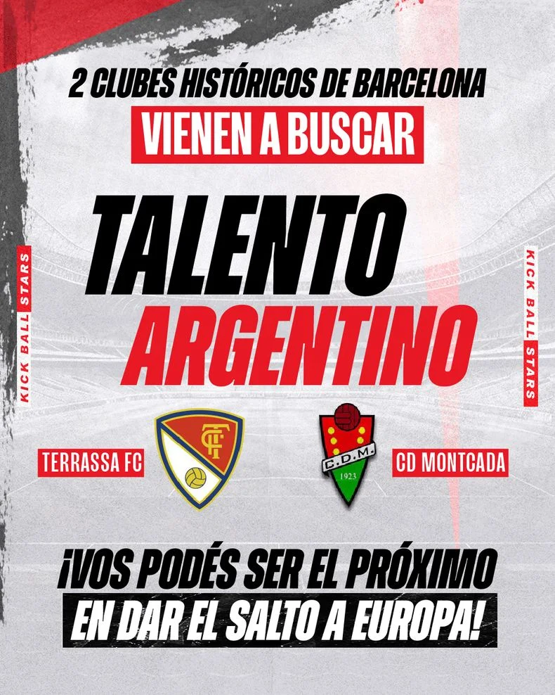 Dos equipos de Espa&ntilde;a buscan jov&eacute;nes talentos en Mendoza.
