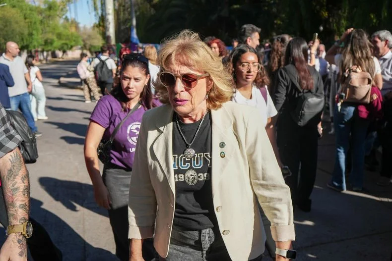 Esther S&aacute;nchez, Rectora de la UNCuyo.&nbsp;