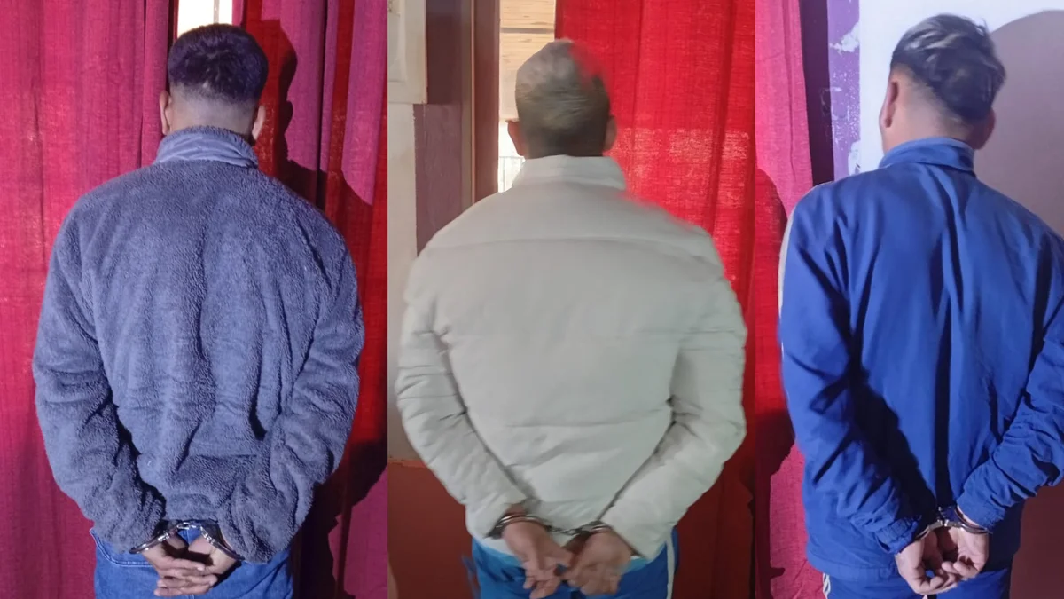 Cayeron tres hombres en Guaymallén y les secuestraron armas y municiones