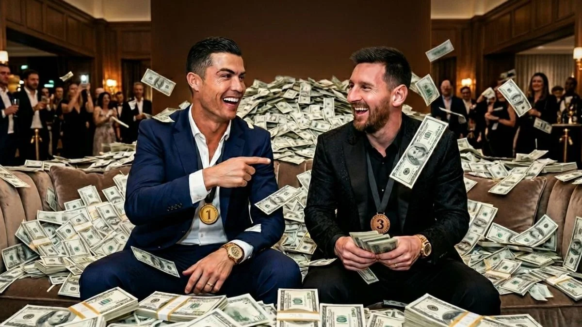 Cristiano Ronaldo igualó un récord de Michael Jordan en Forbes, pero Messi le ganó la pulseada más difícil