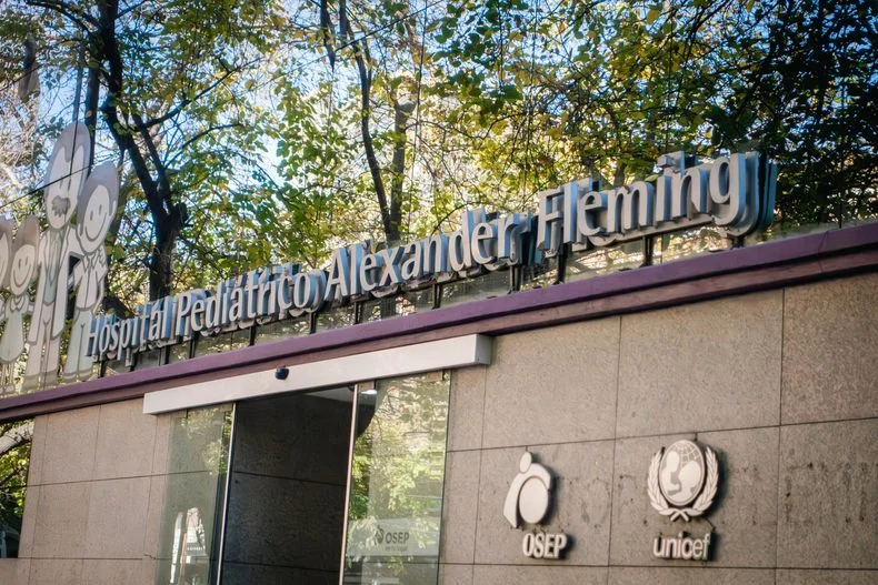 Centro asistencial al que trasladaron a los menores