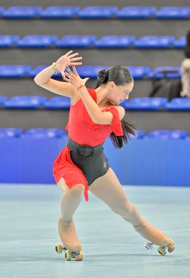 Mendoza brill&oacute; con sus patinadoras en Buenos Aires.