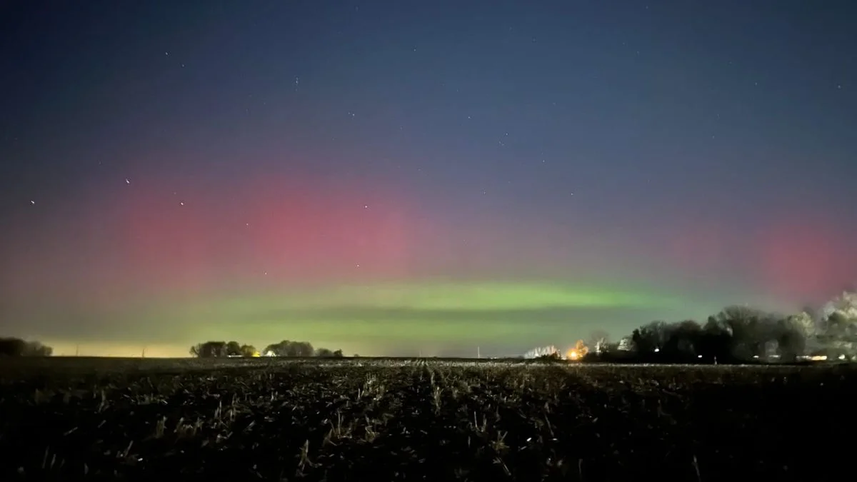 Una tormenta solar "severa" afecta la Tierra y provoca auroras boreales en lugares inusuales