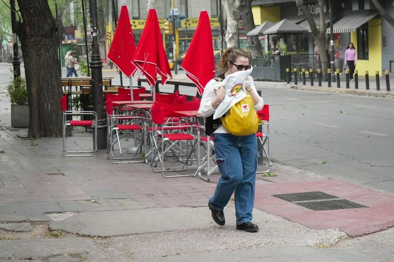 Defensa Civil informó cómo sigue el viento Zonda en el sur y Valle de Uco