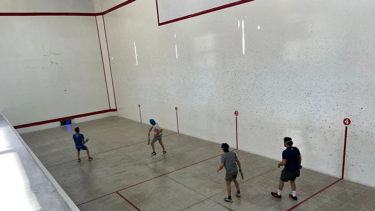 En General Alvear, la selección mendocina de pelota paleta realizó sus entrenamientos